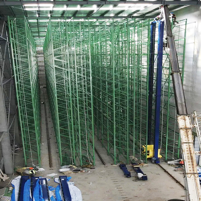 B14 Sistema de automatización de inventario logístico ASRS con estanterías de almacenamiento selectivo