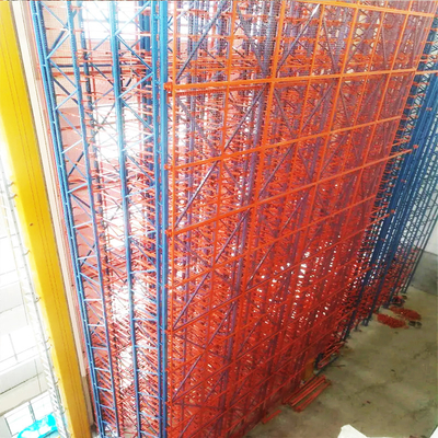 B14 Sistema de automatización de inventario logístico ASRS con estanterías de almacenamiento selectivo