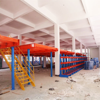 B24 Plataforma de estructura de acero de trabajo pesado para oficina de almacén de taller industrial
