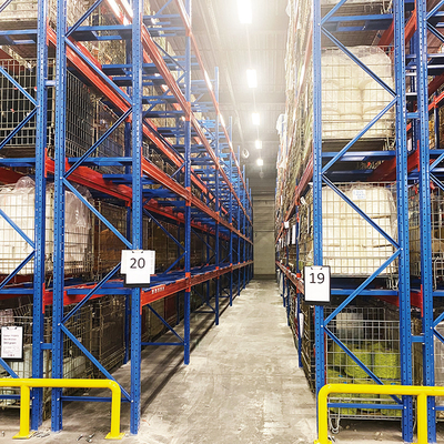 B34 Estantes para almacenes de metal Sistemas de estanterías industriales Estantes para paletas de gran alcance para almacenes