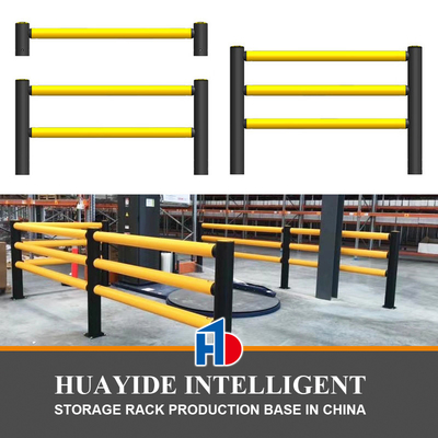B44: Barandillas de seguridad para almacén, barreras de protección contra el tráfico, barandillas de seguridad