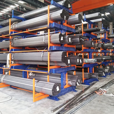 B52: Estantería voladiza extraíble para almacenamiento de material largo - Barras y tuberías