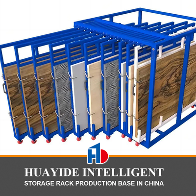 RHS Beam Electric Mobile Racking Q235 Estante selectivo de paletas de acero