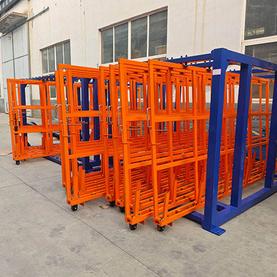 RHS Beam Electric Mobile Racking Q235 Estante selectivo de paletas de acero