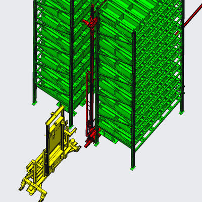 Equipo y materiales auxiliares requeridos para el robot de caja de materiales STU, Robot de contenedores de trabajo, Robot de selección de almacén