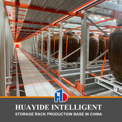 Sistema de almacenamiento tridimensional en el almacén del vehículo de transporte y transporte Sistema automatizado de almacenamiento y recuperación ASRS