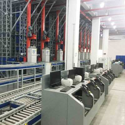 Grúa apiladora MiniLoad Grúa apiladora de caja de material ASRS‌ Sistema automático de almacenamiento y recuperación