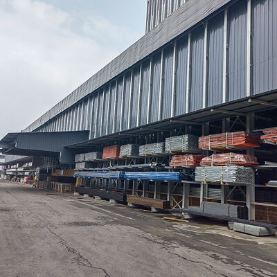 Recuadro de elevación para el almacenamiento de barras de longitud superior