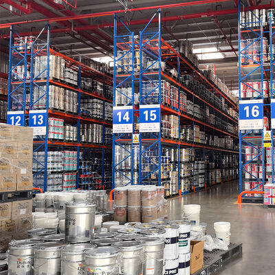 Malla de alambre de respaldo para estanterías de almacenamiento de almacén, estanterías de palets de alta resistencia