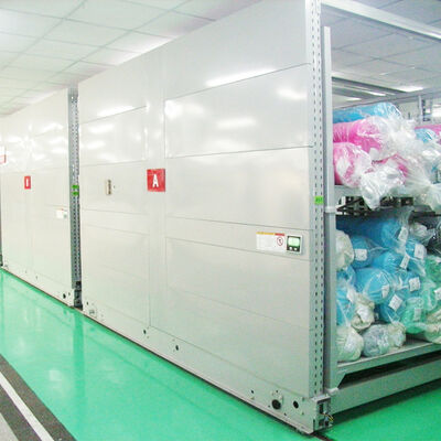 Repuestos para automóviles 2.5T Carga Estantes eléctricos móviles con rieles guiados