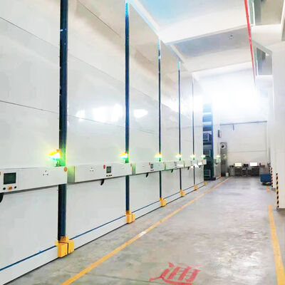 Repuestos para automóviles 2.5T Carga Estantes eléctricos móviles con rieles guiados