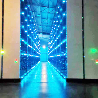 Repuestos para automóviles 2.5T Carga Estantes eléctricos móviles con rieles guiados