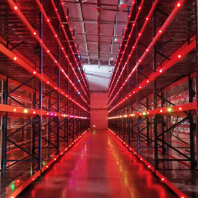 Repuestos para automóviles 2.5T Carga Estantes eléctricos móviles con rieles guiados