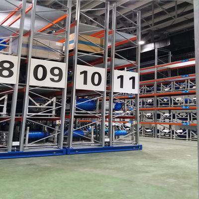 Sistema de estanterías móviles ODM sin rieles 1.5kw para uso industrial