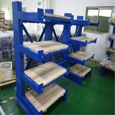 101.6mm Pitch H Beam Rack con voladizo estructural de 1800 mm de largo brazo