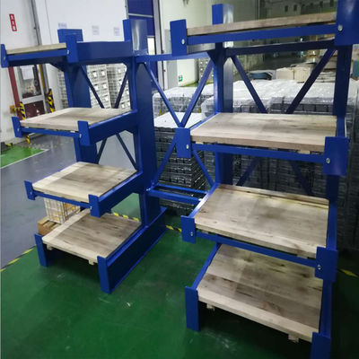 101.6mm Pitch H Beam Rack con voladizo estructural de 1800 mm de largo brazo