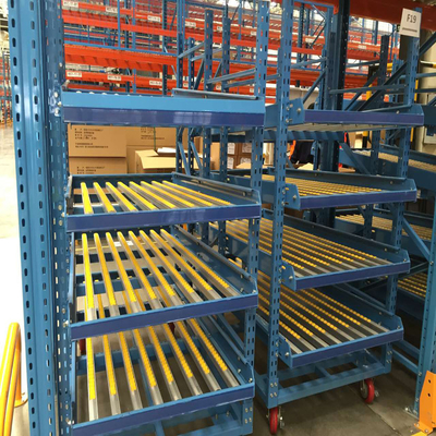 FIFO RAL Colores de estanterías de flujo de gravedad para almacenamiento en almacén