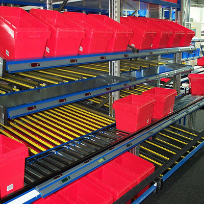 FIFO RAL Colores de estanterías de flujo de gravedad para almacenamiento en almacén