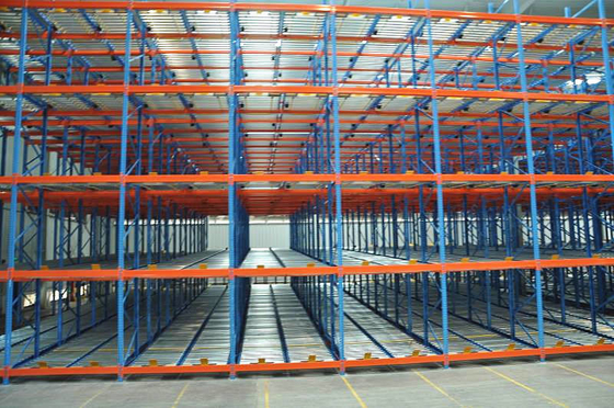 Certificado ISO9001 de alta eficiencia de las estanterías de paletas de gravedad FIFO