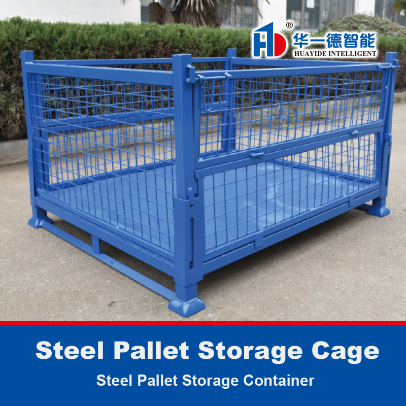 Cage de almacenamiento de paletas de acero