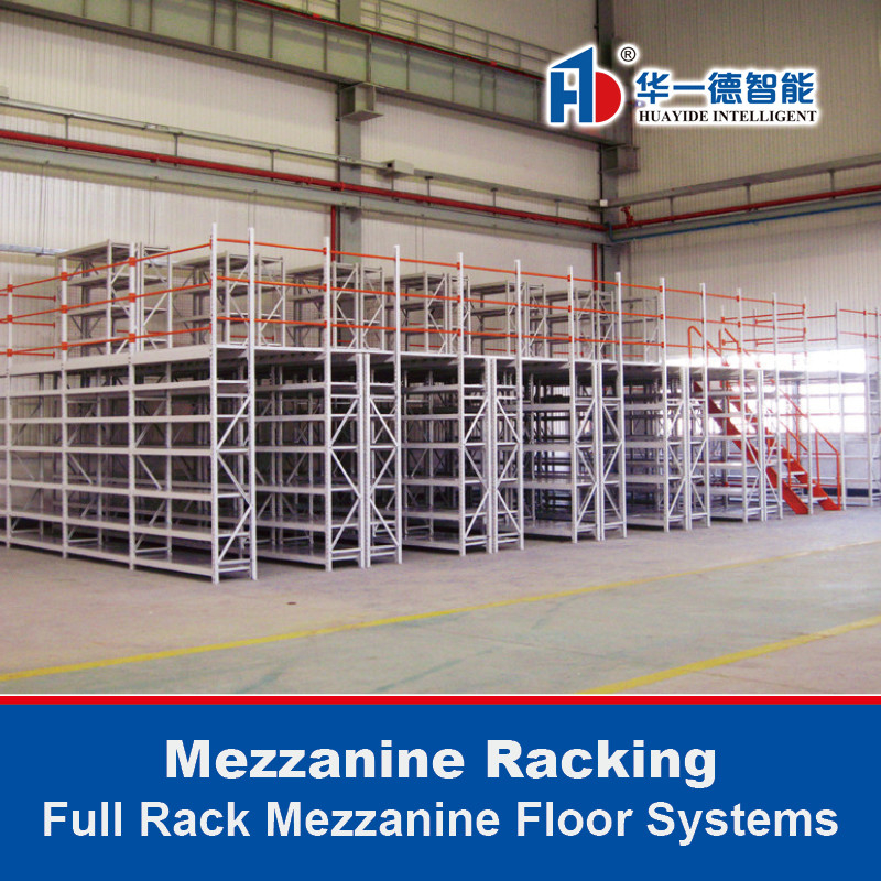 Estantes de mezzanine Estantes completos Sistemas de piso de mezzanine Estantes de almacenamiento de varios niveles Sistemas de estantes de supermercados