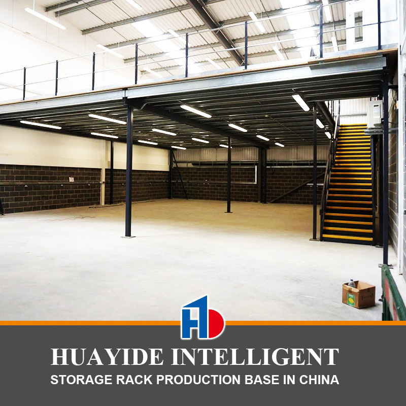 B24 Plataforma de estructura de acero de trabajo pesado para oficina de almacén de taller industrial