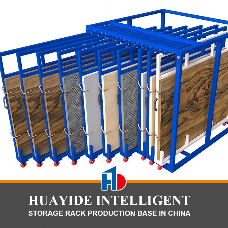 RHS Beam Electric Mobile Racking Q235 Estante selectivo de paletas de acero