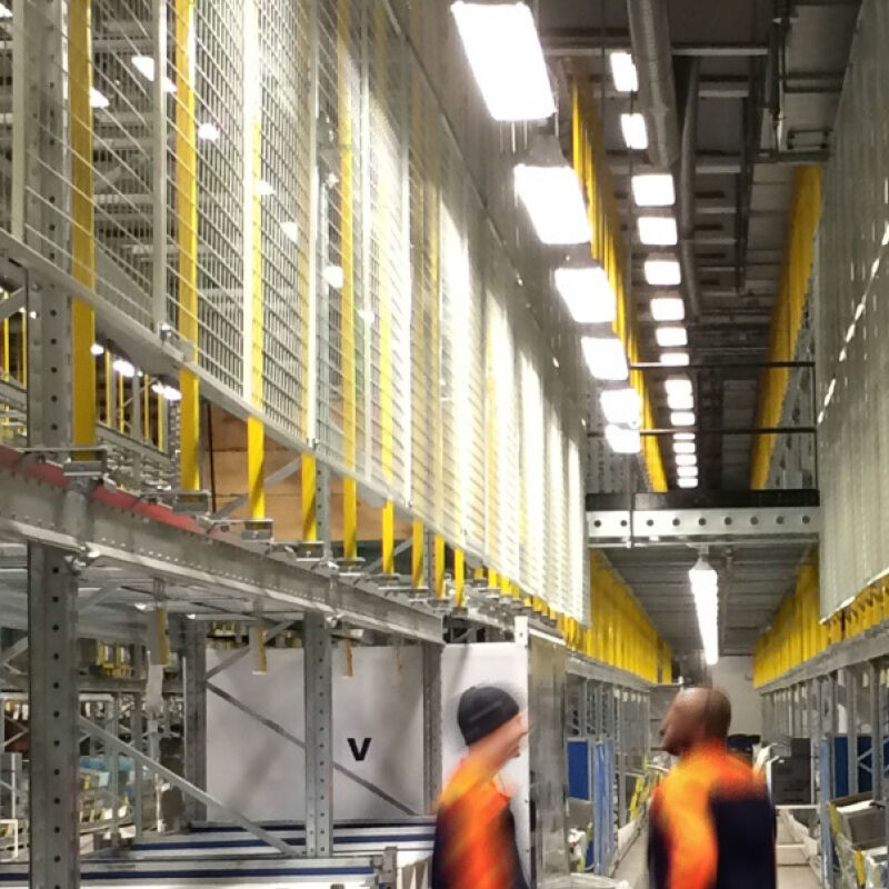 Malla de alambre de respaldo para estanterías de almacenamiento de almacén, estanterías de palets de alta resistencia